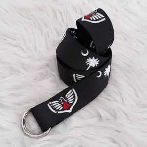 Thomas Bates Navajo Canvas Belt